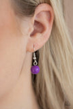 Paparazzi Miami Martinis - Purple Necklace - The Jewelry Box Collection 