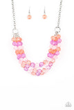 Paparazzi Summer Ice - Multi Necklace - The Jewelry Box Collection 