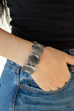 Paparazzi Treasure Cache - Black Bracelet - The Jewelry Box Collection 