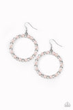 Paparazzi Pearl Palace - Pink Pearl Earrings - The Jewelry Box Collection 