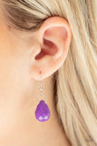 Paparazzi Serenely Scattered Purple Necklace - The Jewelry Box Collection 