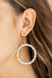 Paparazzi Pearl Palace Gold Peal Earrings