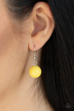 Paparazzi Prismatic Sheen - Yellow Necklace - The Jewelry Box Collection 