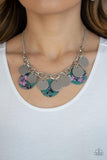 Paparazzi Confetti Confection - Blue Necklace - The Jewelry Box Collection 