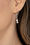 Paparazzi Brush it off Silver Necklace - The Jewelry Box Collection 