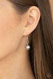 Paparazzi Hand-Knotted Knockout - White Necklace - The Jewelry Box Collection 
