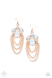 Paparazzi Opalescence Essence Rose Gold Earring