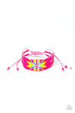 Paparazzi Beaded Badlands - Pink Bracelet - The Jewelry Box Collection 
