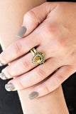 Paparazzi  Till QUEENDOM Come - Brass Ring - The Jewelry Box Collection 