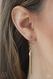 Paparazzi Flat Out Fierce - Gold Necklace - The Jewelry Box Collection 
