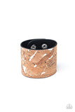 Paparazzi Cork Congo Silver Urban Bracelet - The Jewelry Box Collection 