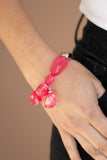 Paparazzi Gemstone Glamour - Pink Bracelet - The Jewelry Box Collection 