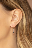 Paparazzi Mom Moments - Black Silver Necklace and Matching earrings