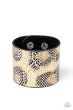 Paparazzi Serpent Shimmer - Silver Wrap Bracelet - The Jewelry Box Collection 