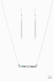 Paparazzi Moms Do It Better - Blue Necklace and Matching earrings