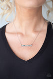 Paparazzi Moms Do It Better - Blue Necklace and Matching earrings