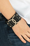 Paparazzi Couture Culture - Gold Bracelet - The Jewelry Box Collection 