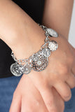 Paparazzi Trinket Tranquility - White Bracelet - The Jewelry Box Collection 
