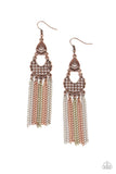 Paparazzi Insane Chain - Multi Earring - The Jewelry Box Collection 