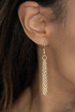 Paparazzi Serene Sheen - Gold Necklace - The Jewelry Box Collection 