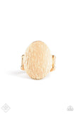 Paparazzi Blazing Brilliance - Gold Ring - The Jewelry Box Collection 