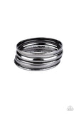 Paparazzi Basic Bauble - Black Bracelet - The Jewelry Box Collection 