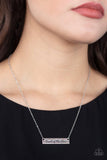 Paparazzi Land Of The Free - Silver Necklace - The Jewelry Box Collection 