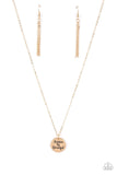 Paparazzi America the Beautiful Gold Necklace - The Jewelry Box Collection 