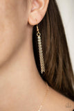 Paparazzi America the Beautiful Gold Necklace - The Jewelry Box Collection 