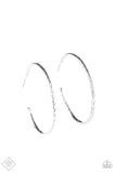 Paparazzi Rural Reserve - Silver Earring Fashion Fix 2020 - The Jewelry Box Collection 