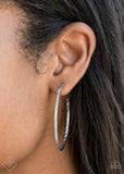 Paparazzi Rural Reserve - Silver Earring Fashion Fix 2020 - The Jewelry Box Collection 