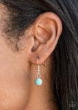 Paparazzi Naturally Native - Blue  Necklace Fashion Fix  2020 - The Jewelry Box Collection 