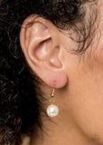 Paparazzo Pearly Prosperity - Gold Necklace October 2020 fashion Fix - The Jewelry Box Collection 