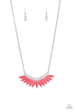 Paparazzi Extra Extravaganza - Pink Necklace - The Jewelry Box Collection 
