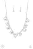 Paparazzi Bling to Attention White Necklace