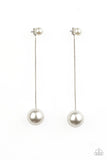 Paparazzi Extended Elegance White Pearl Earring