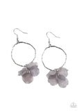 Paparazzi Petals On The Floor - Silver Earring - The Jewelry Box Collection 