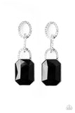 Paparazzi Superstar Status - Black Earring Convention 2020 - The Jewelry Box Collection 