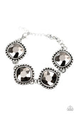 Paparazzi Megawatt - Silver Bracelet Convention 2020 - The Jewelry Box Collection 