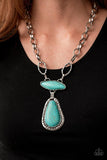 Paparazzi Rural Rapture - Blue Necklace Convention 2020 - The Jewelry Box Collection 