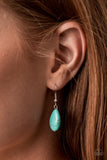 Paparazzi Rural Rapture - Blue Necklace Convention 2020 - The Jewelry Box Collection 