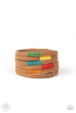 Paparazzi Country Colors - Multi Urban Bracelet September Fashion Fix - The Jewelry Box Collection 