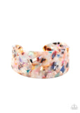 Paparazzi HAUTE Under The Collar - Multi Acrylic Bracelet - The Jewelry Box Collection 