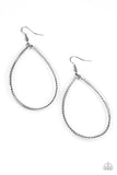 Paparazzi Just ENCASE You Missed It - Black Earring - The Jewelry Box Collection 