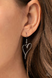 Paparazzi HEARTS So Good - Black Necklace