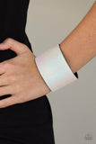 Paparazzi Cosmo Cruise - White Wrap Bracelet - The Jewelry Box Collection 