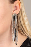 Paparazzi Let There BEAD Light - Black Seed bead Earrings