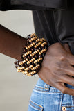 Paparazzi Bracelet Cozy in Cozumel - Brown