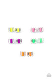 Paparazzi Starlet Shimmer Emerald Cut Earring Kit #1586 - The Jewelry Box Collection 
