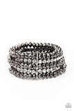 Paparazzi Best of LUXE - Black Bling Bracelet